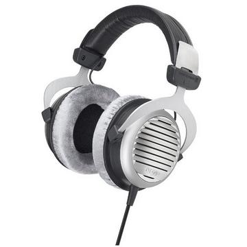 Beyerdynamic DT 990 Écouteurs Avec fil Arceau, Minerve Musique Noir, Argent