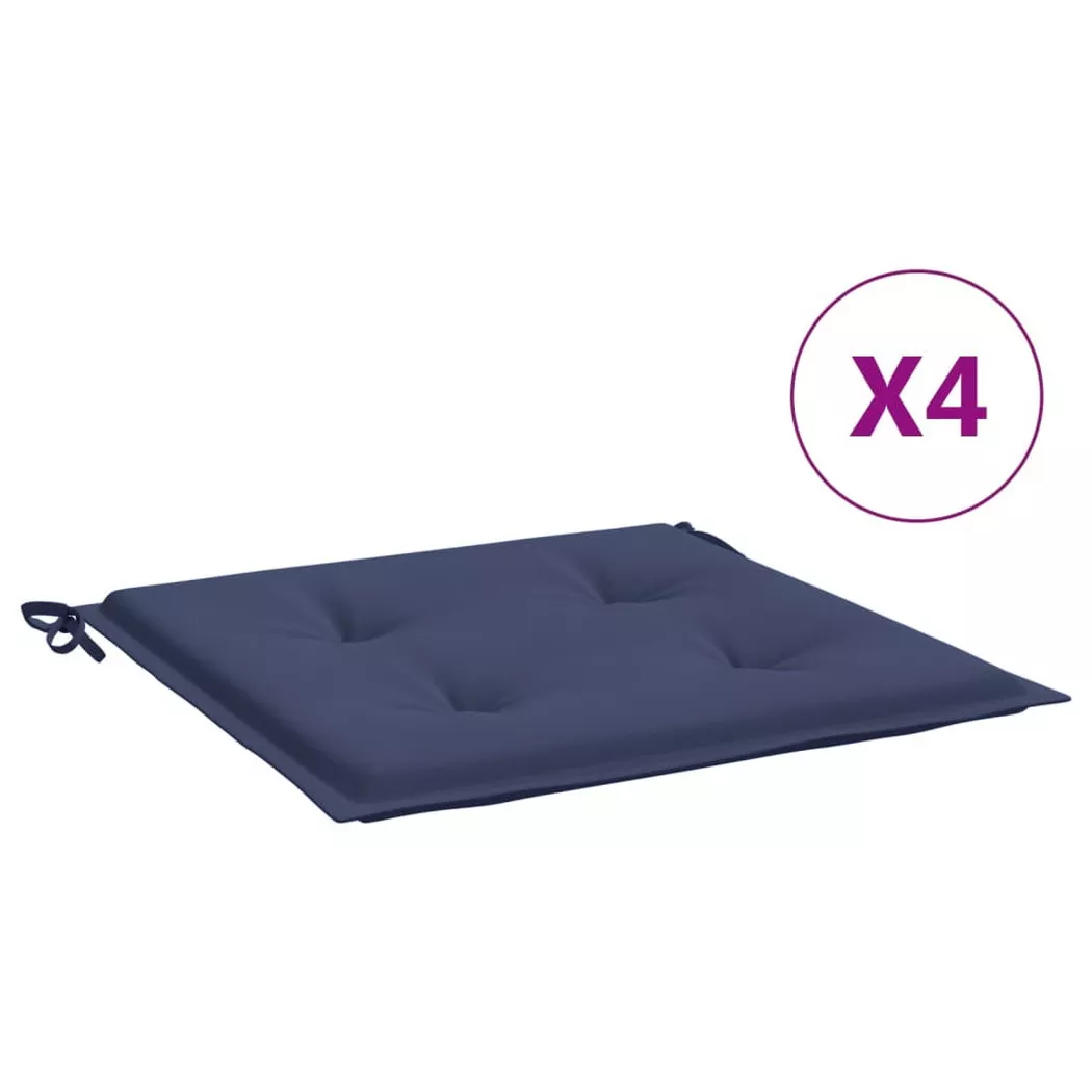 VidaXL - Coussin de palette tissu, One Size, Bleu
