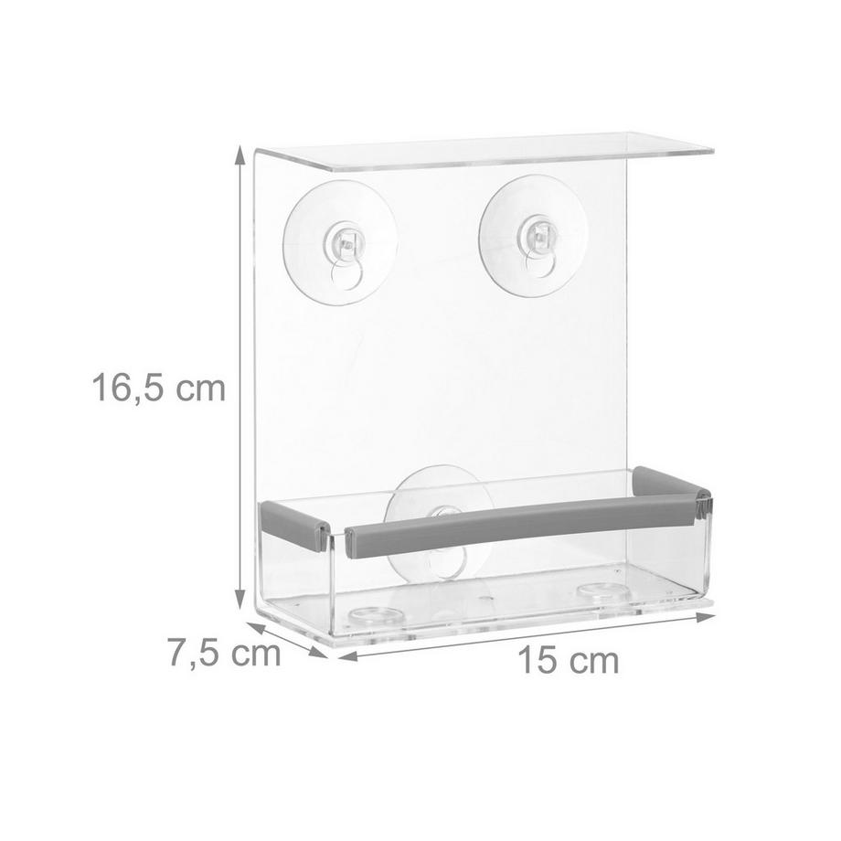 B2X  Mangeoire à oiseaux pour fenêtres 