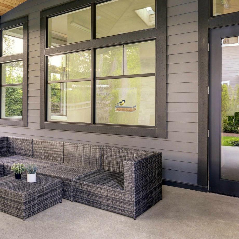 B2X  Mangeoire à oiseaux pour fenêtres 