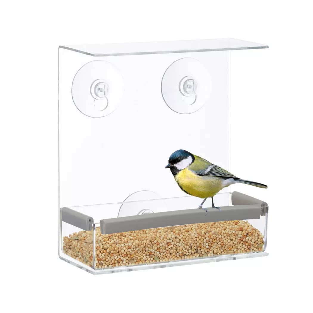B2X - Vogelfutterstation für Fenster, 9cm