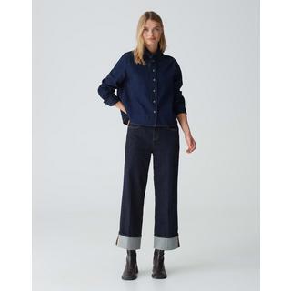 OPUS  Jeansbluse Farilla Boxy Silhouette 