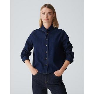 OPUS  Blouse en jean Farilla Silhouette boxy 