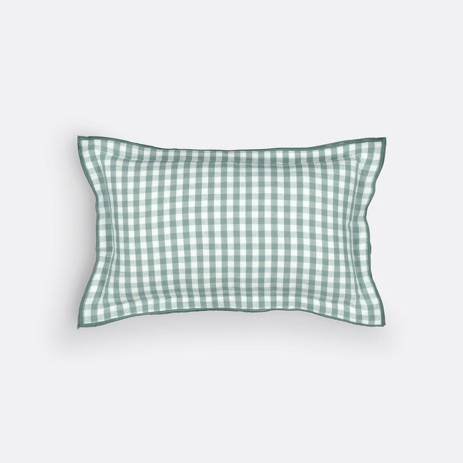 La Redoute Intérieurs Vichy Coton Lin Housse de Coussin  