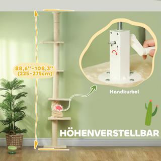 PawHut  Poteau à gratter 