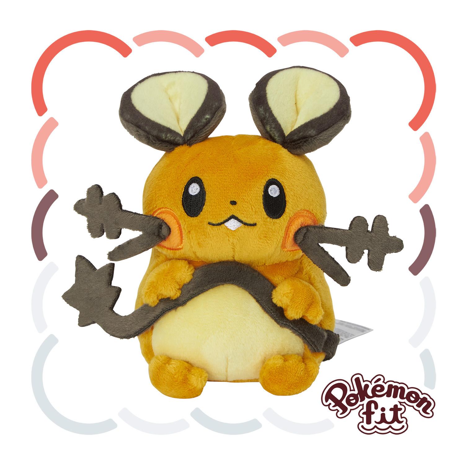 Pokémon  Dedenne Sitting Cuties Plush 