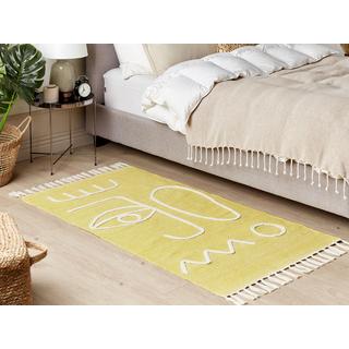 Beliani Tapis en Polyester Boho YAVU  