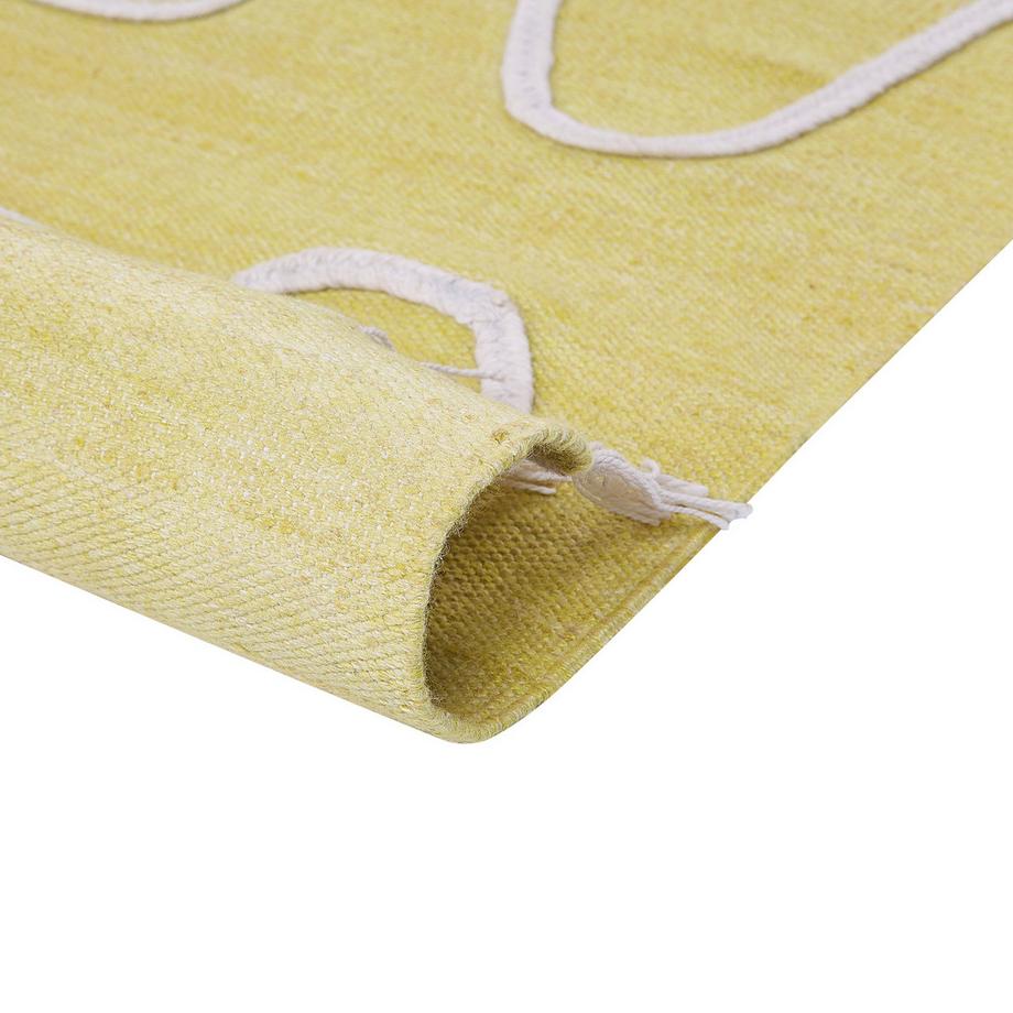 Beliani Tapis d'extérieur en Polyester  YAVU  