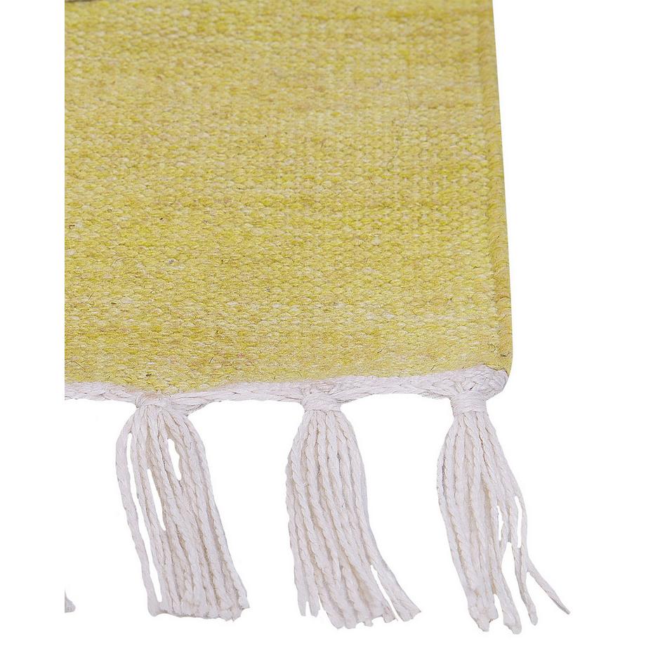 Beliani Tapis d'extérieur en Polyester  YAVU  
