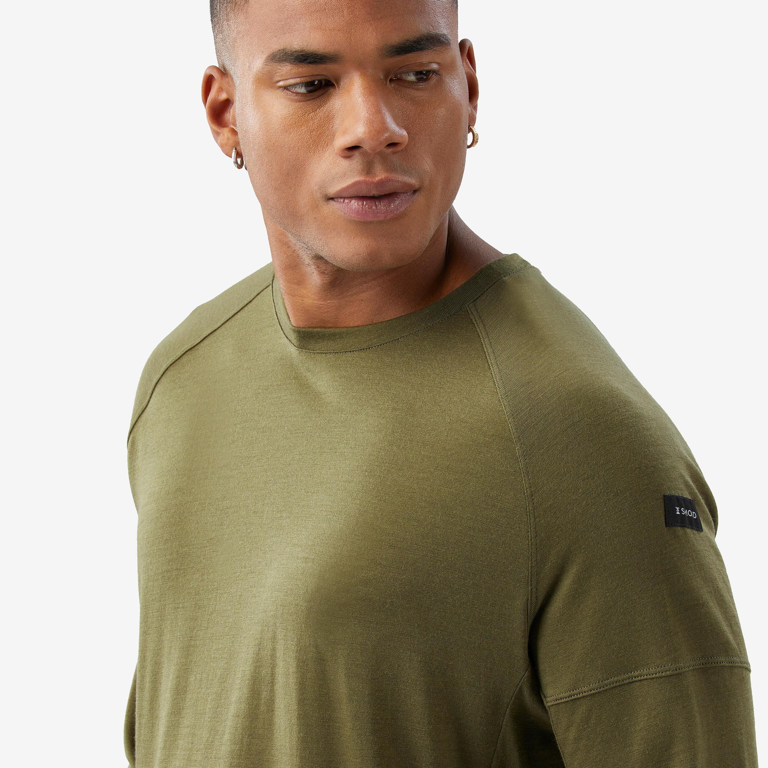 FORCLAZ  T-shirt manches longues homme merino resist laine mérinos 