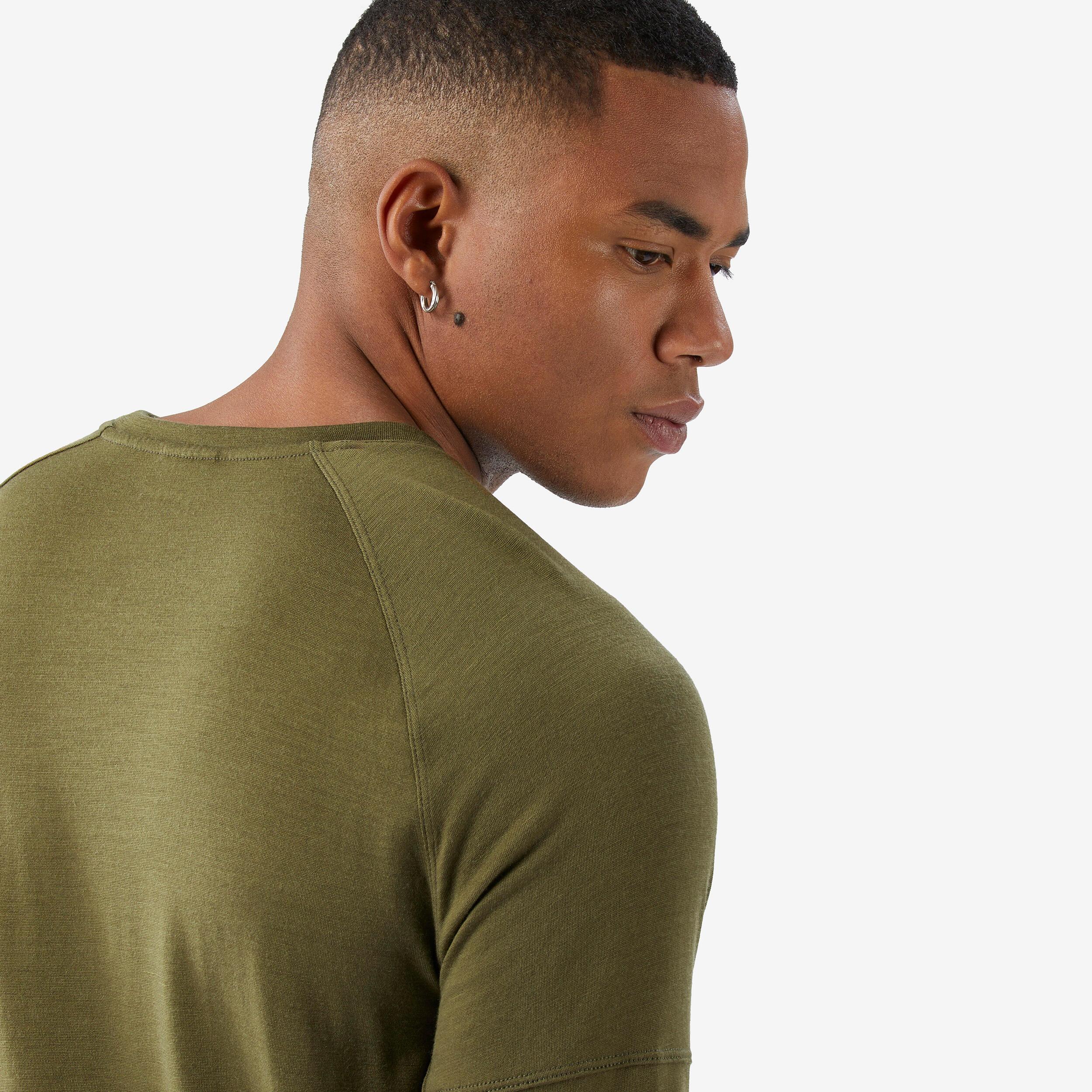 FORCLAZ  T-shirt manches longues homme merino resist laine mérinos 