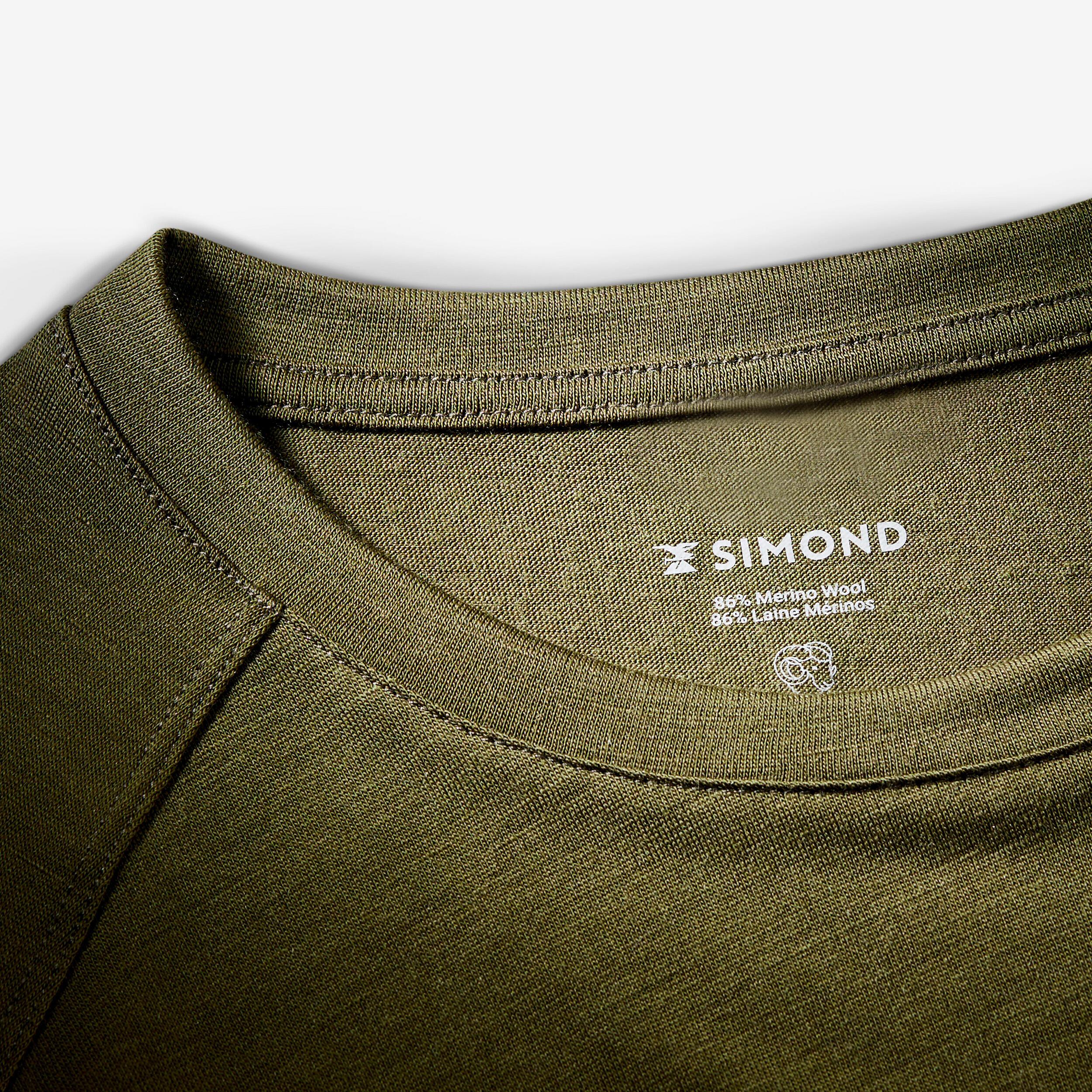 FORCLAZ  T-shirt manches longues homme merino resist laine mérinos 