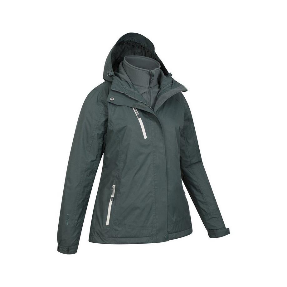 Mountain Warehouse Bracken Extreme Veste Imperméable 3-en-1  