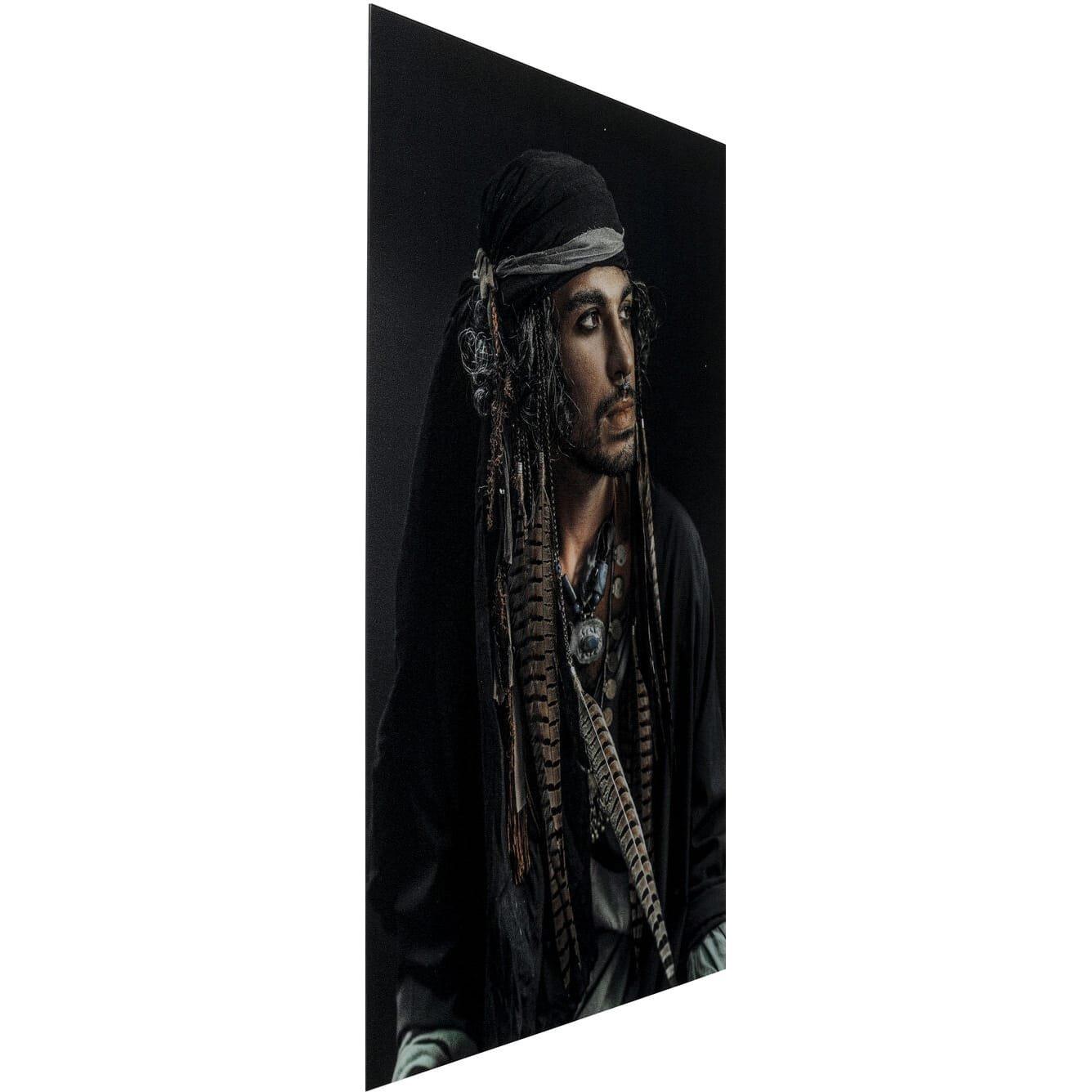 KARE Design Tableau en verre Pirate 80x120  