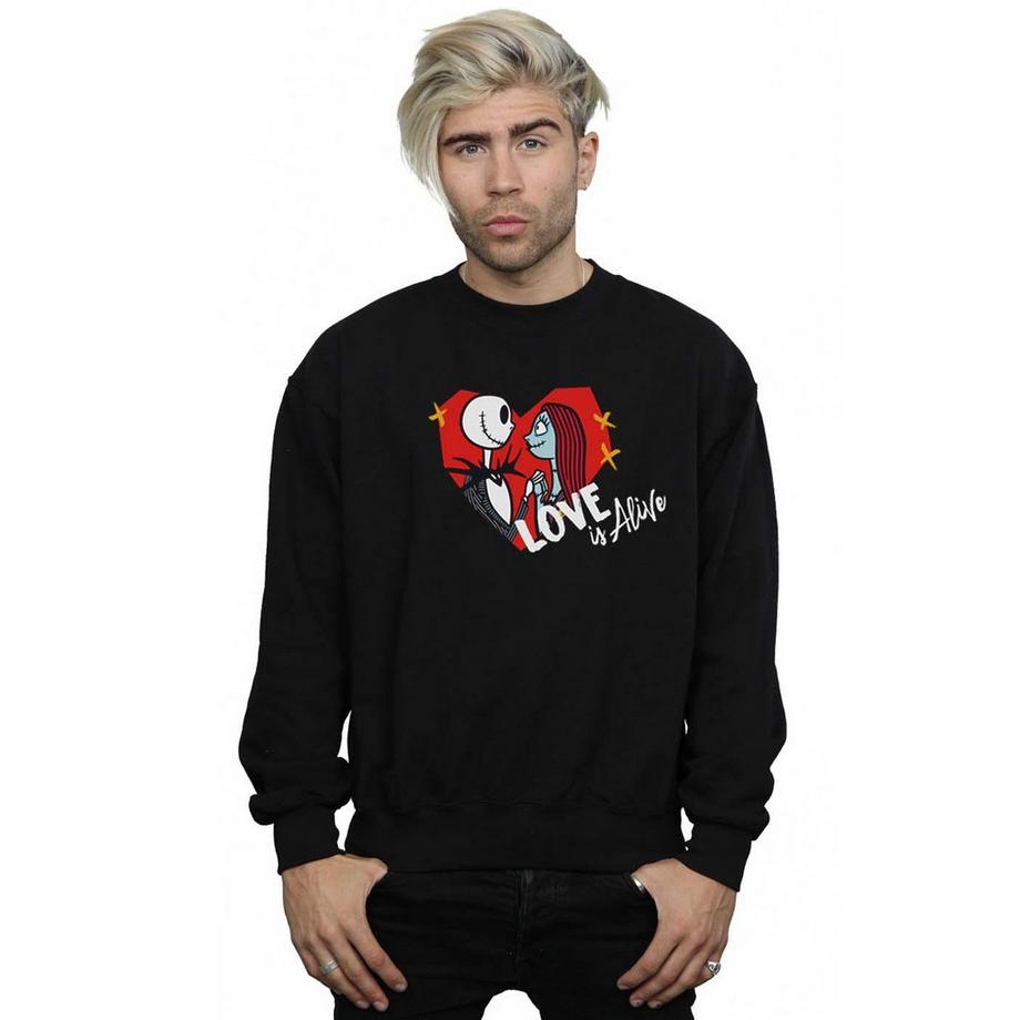 Disney The Nightmare Before Christmas Is Alive Sweatshirt  