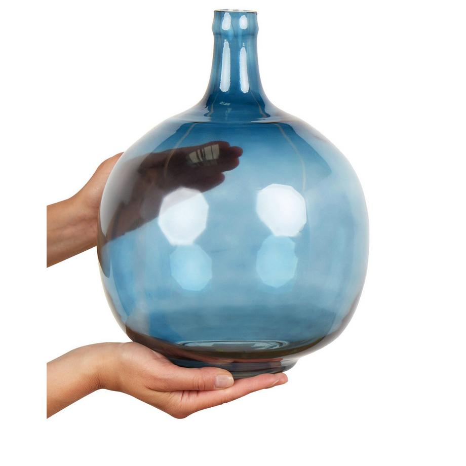 Beliani Vase décoratif en Verre Moderne CHAPPATHI  