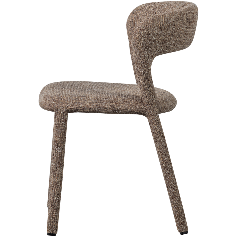 mutoni Chaise de salle à manger Noble Melange sable  