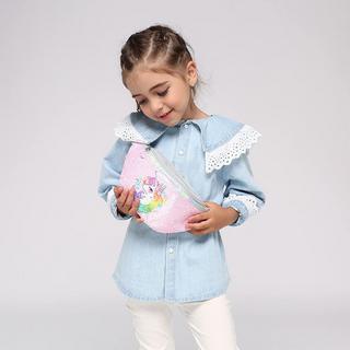 Only-bags.store Sac Banane Enfant Licorne Paillettes  