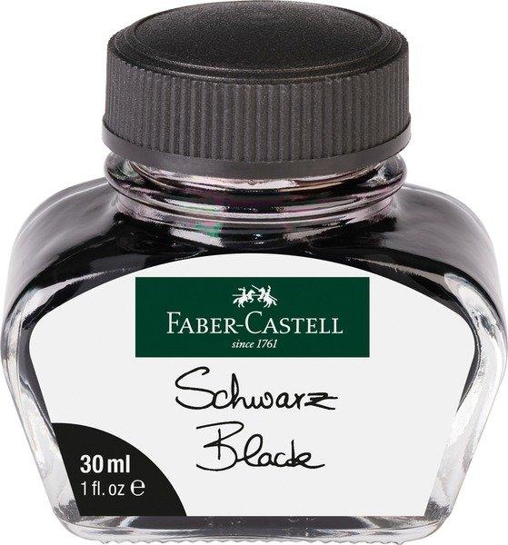 FABER CASTELL  FABER-CASTELL Tintenglas 30ml 149854 schwarz 