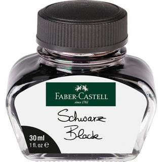 FABER CASTELL  FABER-CASTELL Tintenglas 30ml 149854 schwarz 