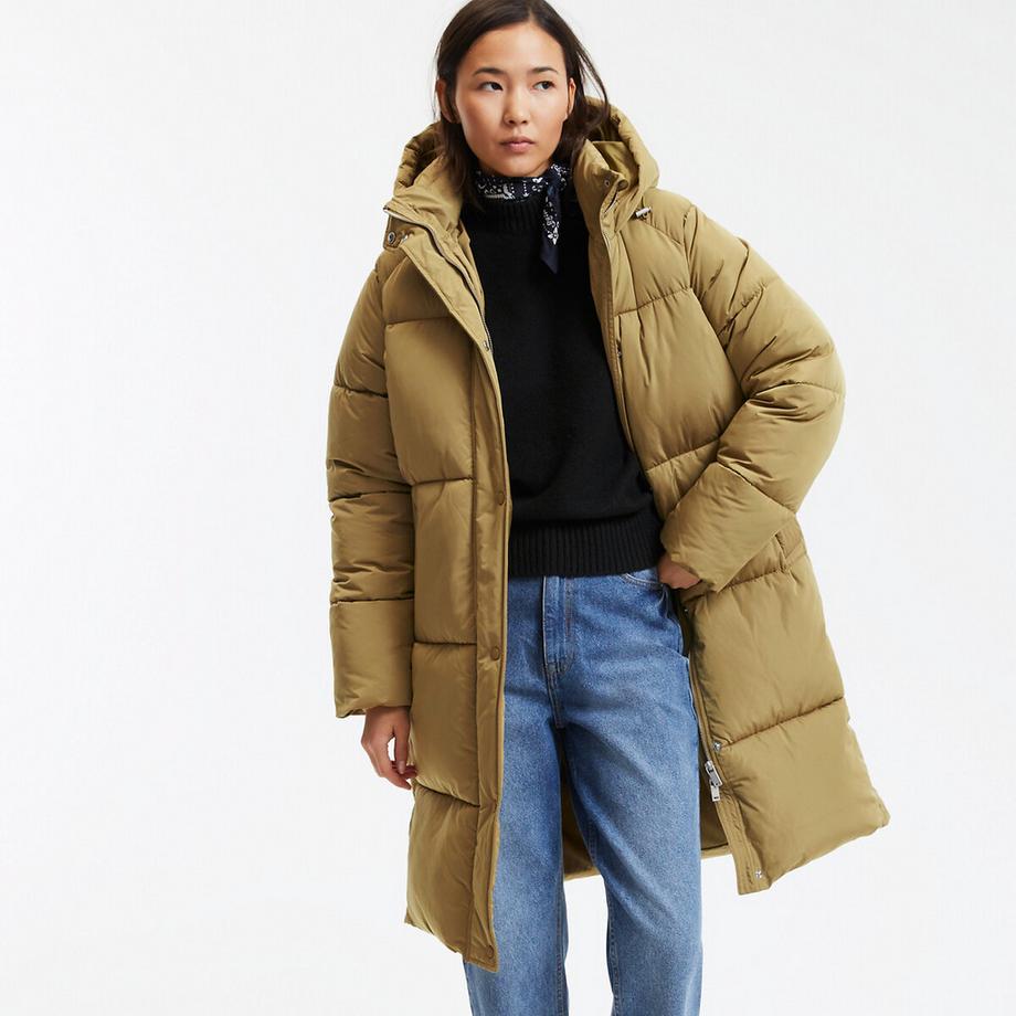 La Redoute Collections Steppmantel mit Kapuze  