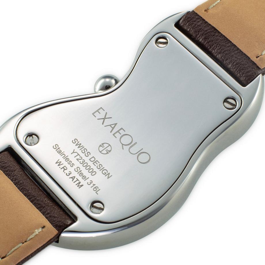 Exaequo  Classic Melting Uhr Edelstahluhr 