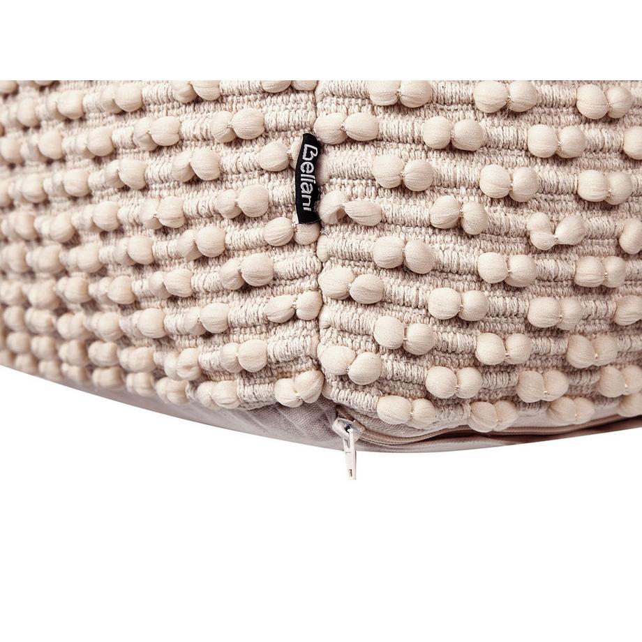 Beliani Pouf en Coton Boho KINGRI  