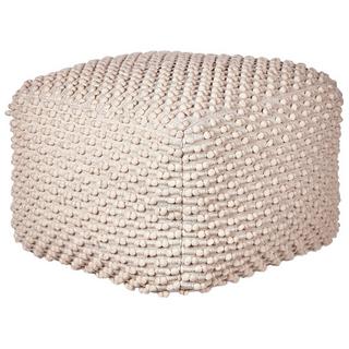 Beliani Pouf en Coton Boho KINGRI  