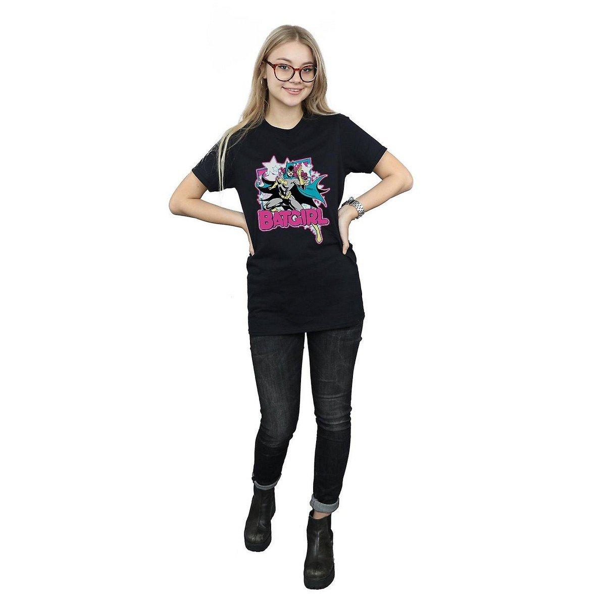BATMAN Batgirl Leap T-Shirt Stampa Grafica  