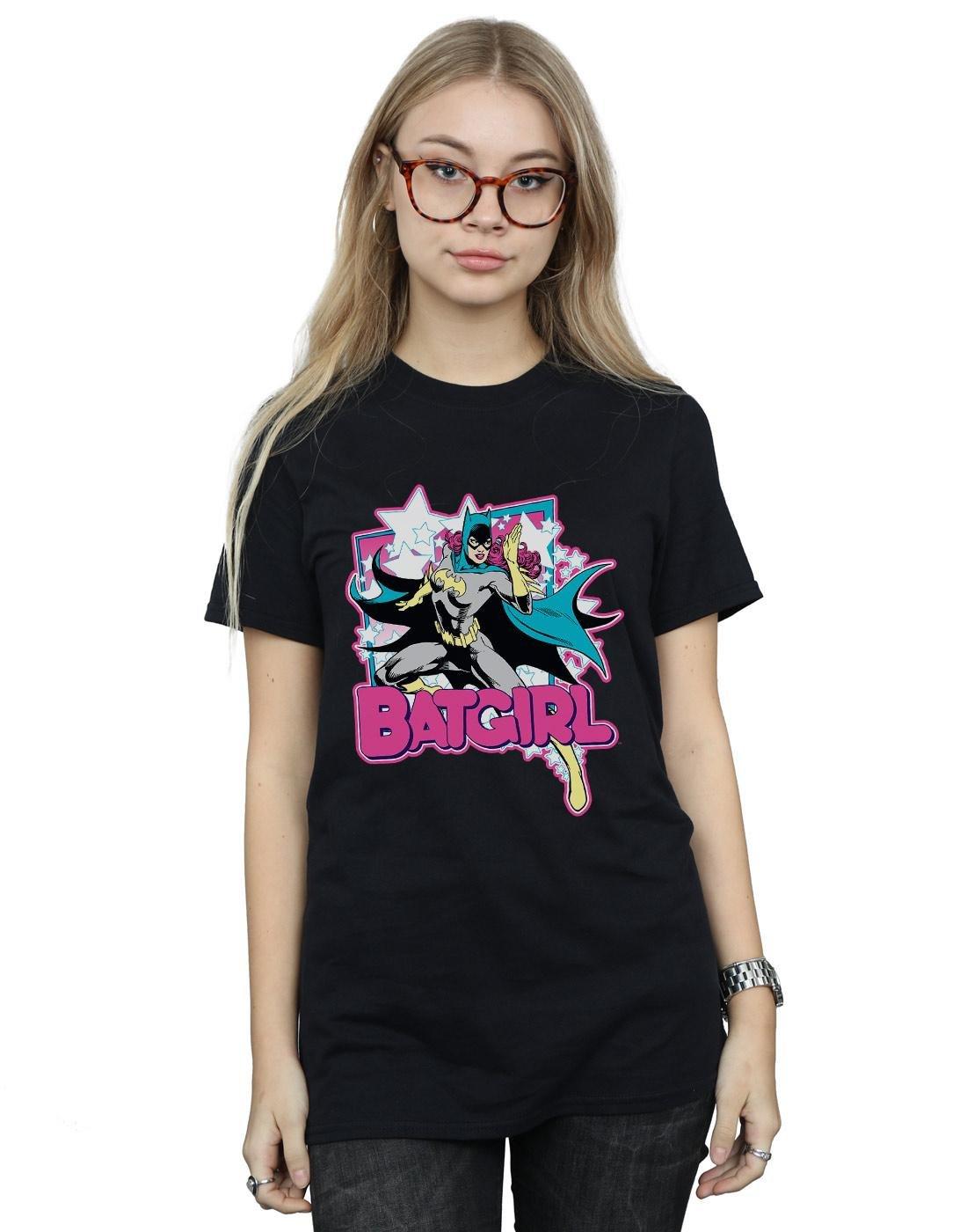 BATMAN Batgirl Leap T-Shirt Stampa Grafica  