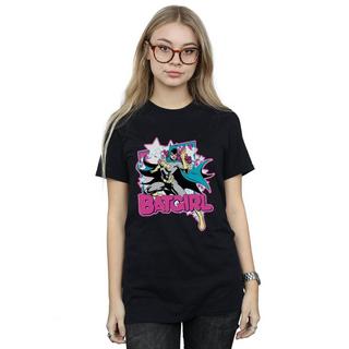 BATMAN Batgirl Leap T-Shirt Stampa Grafica  