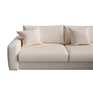 Maison Céphy Ecksofa - Ecke rechts - Stoff - Beige - JULINA von Maison Céphy  