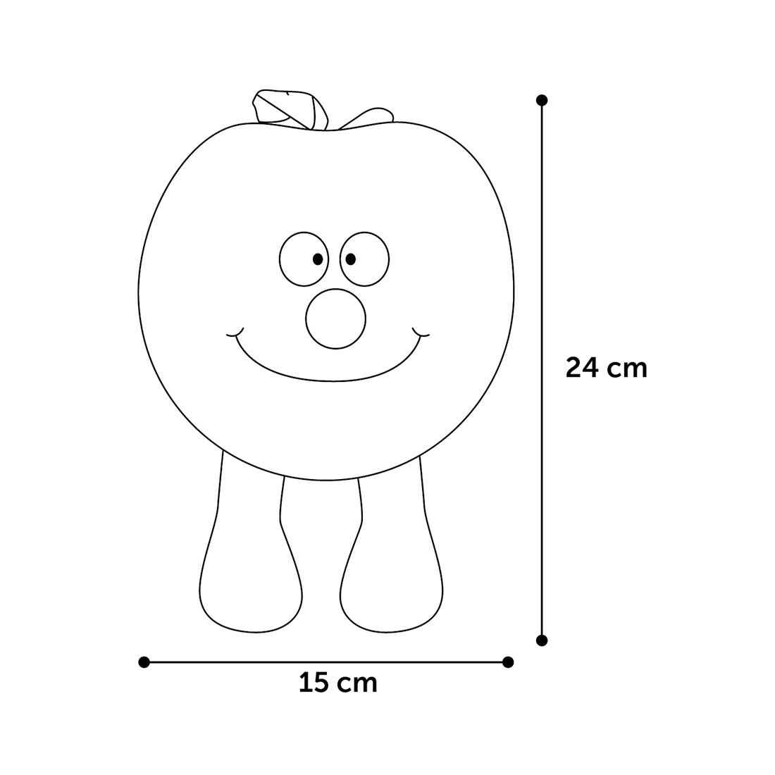 Flamingo  Plüschtier Apfel 