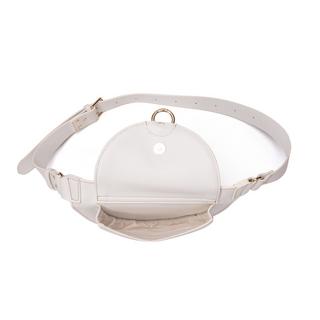 Kate Lee  Kate Lee sac banane en cuir Ully blanc 