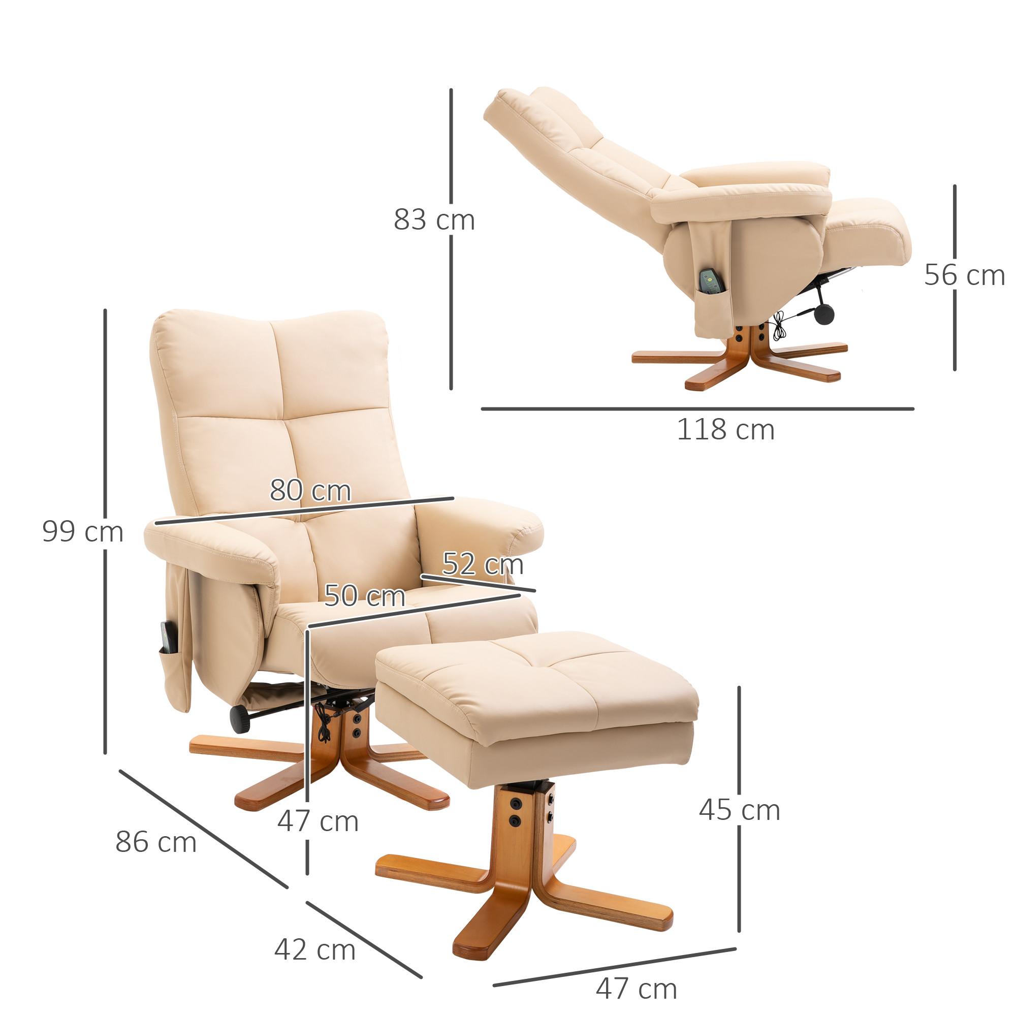 HOMCOM Fauteuil de relaxation  