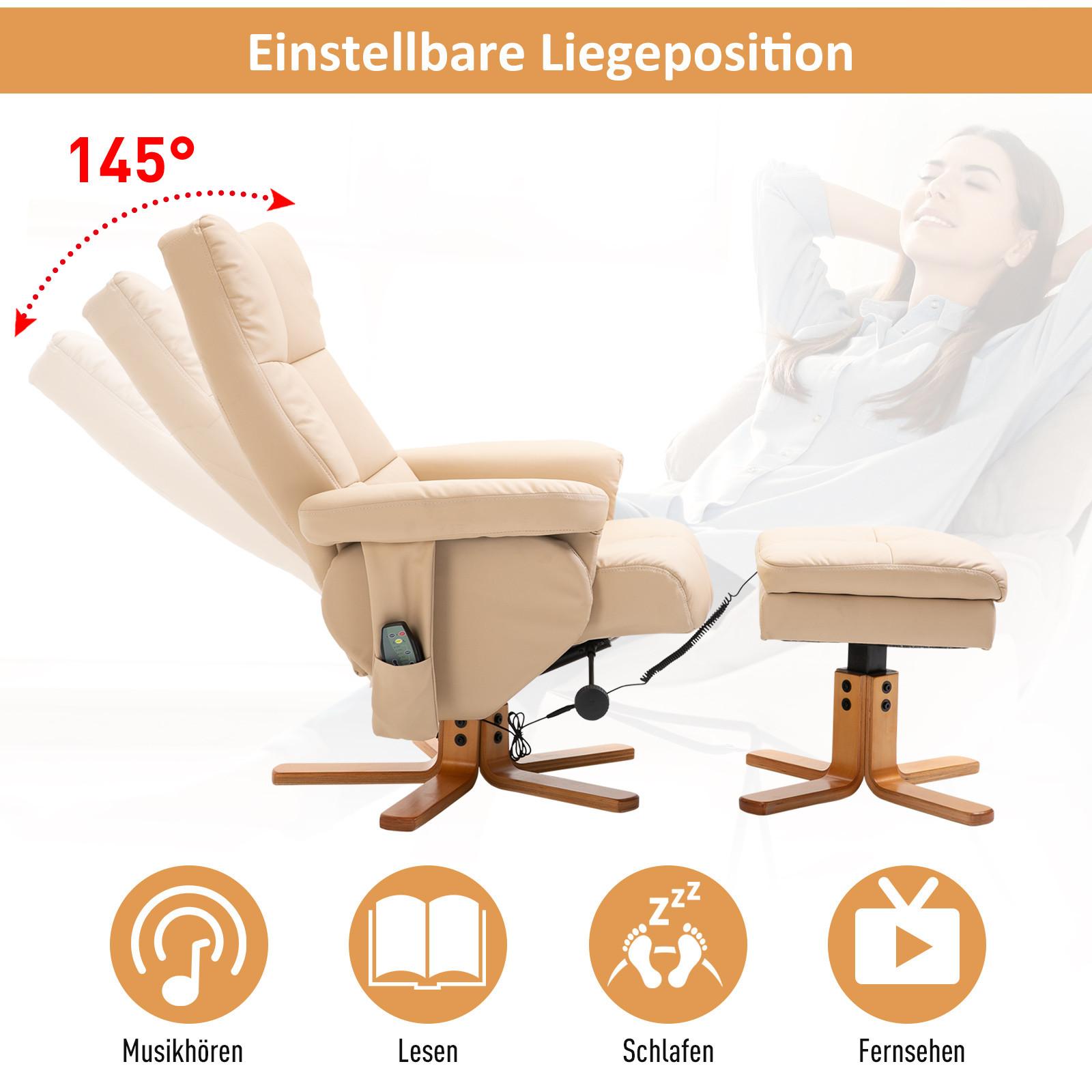 HOMCOM Fauteuil de relaxation  