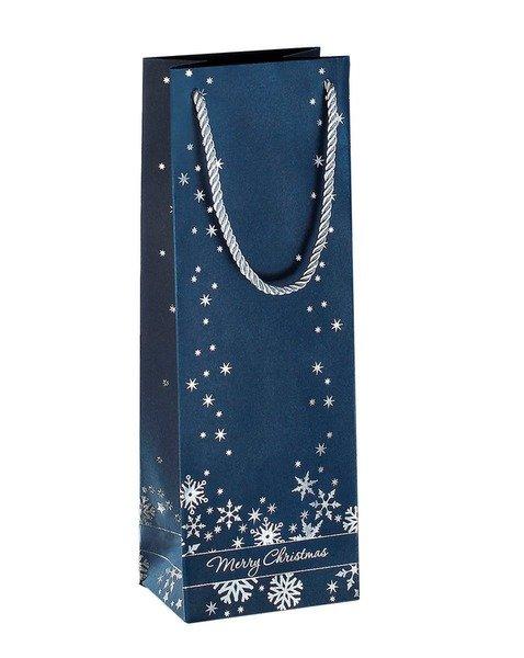 Sigel  SIGEL Geschenktasche Silver GT112 Snowflakes,125x360x85mm 3 Stk. 