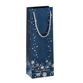 Sigel  SIGEL Geschenktasche Silver GT112 Snowflakes,125x360x85mm 3 Stk. 