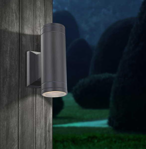 mutoni Luminaire extérieur Gantar gris 7x16  