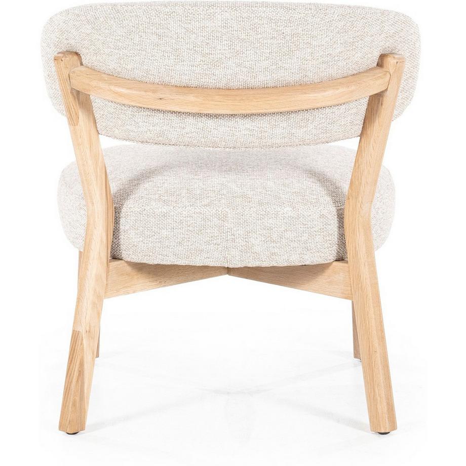 mutoni Sessel Mikky natur - Moon taupe  