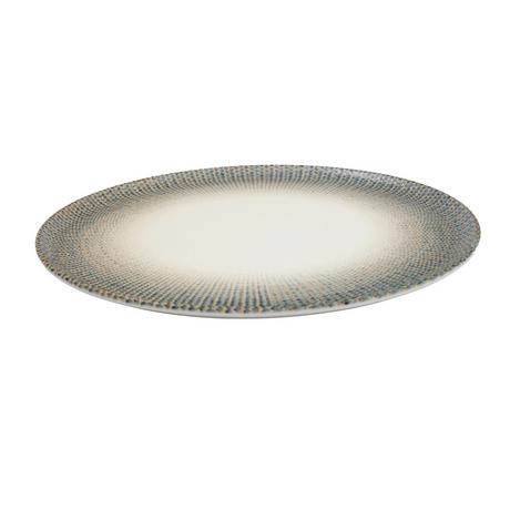 Bonna Assiette à Pizza - Sway -  Porcelaine - lot de 2  