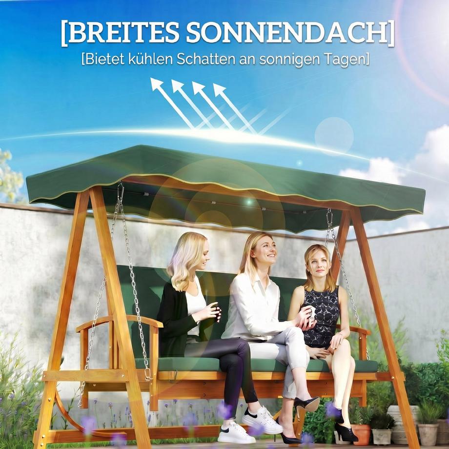 Outsunny Hollywoodschaukel  