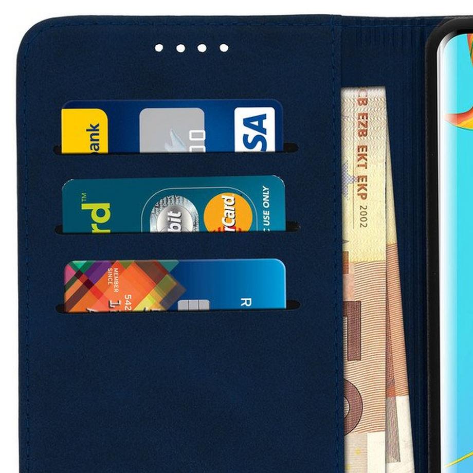 Avizar  Wallet Cover Huawei P30 Pro Dunkelblau 