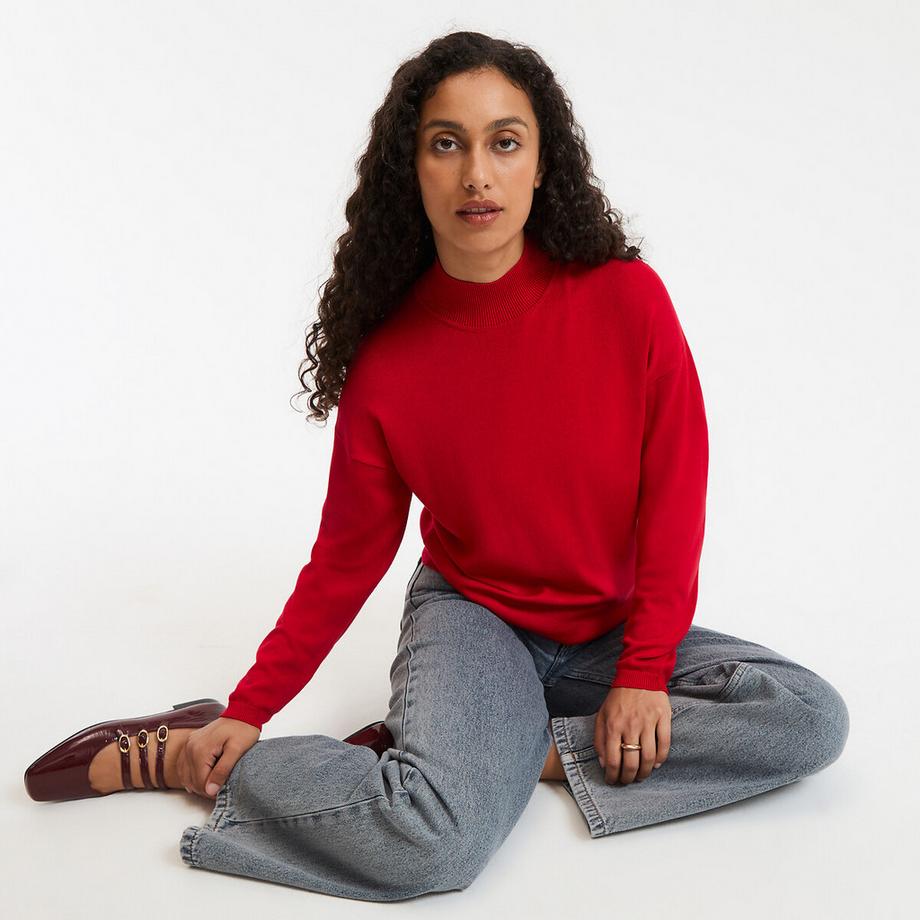 La Redoute Collections Pullover Collo Alto  
