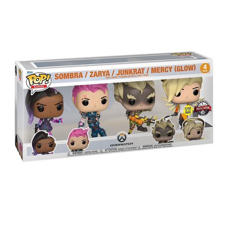 Funko  POP - Pack de 4 - Games - Overwatch - Special version 