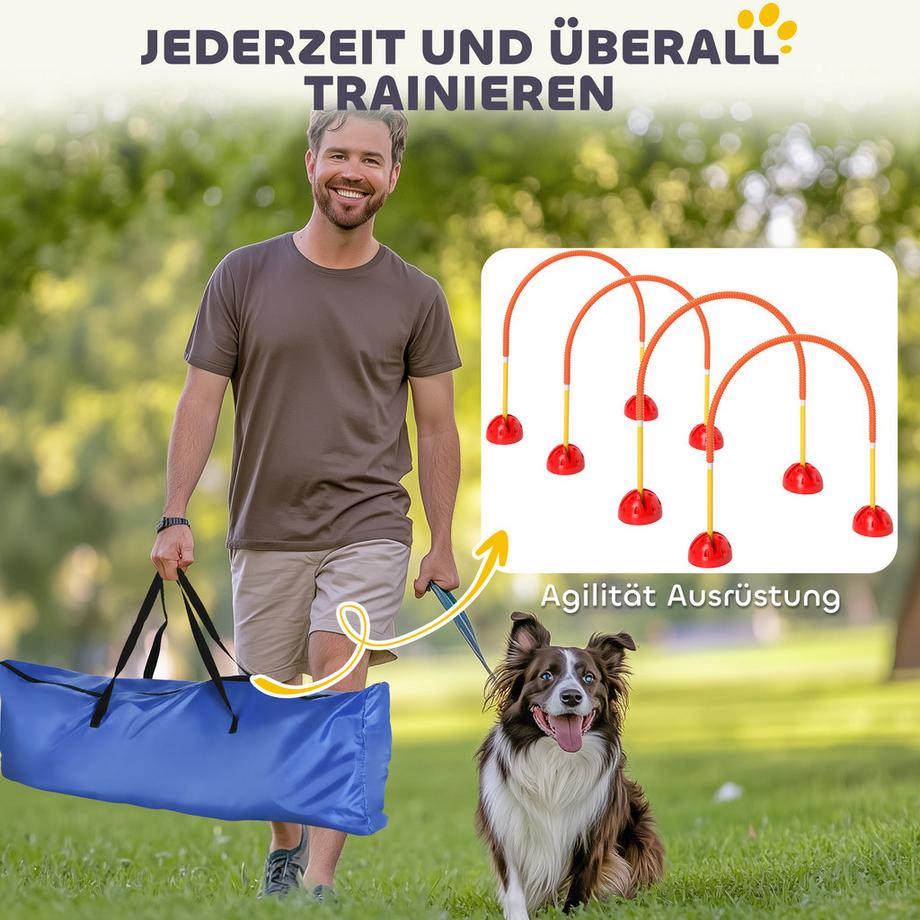 PawHut  Agility Set Hunde 