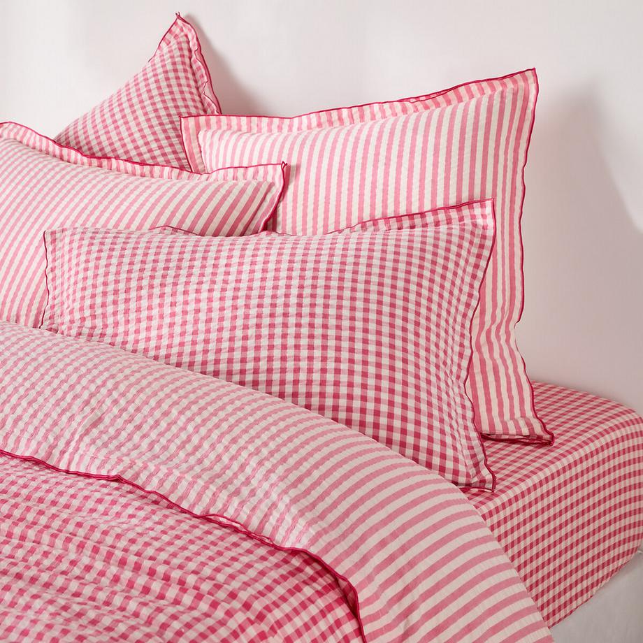 La Redoute Intérieurs Taie d'oreiller Cottage Framboise  