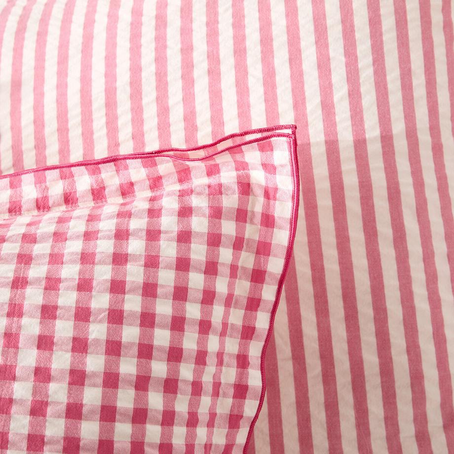 La Redoute Intérieurs Taie d'oreiller Cottage Framboise  