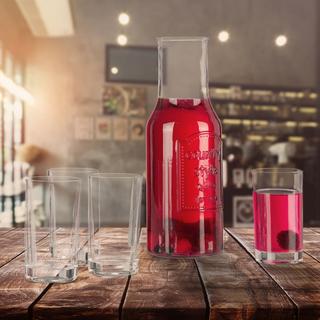 Northix Karaffe mit Gläsern  