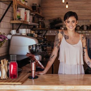 Northix Karaffe mit Gläsern  